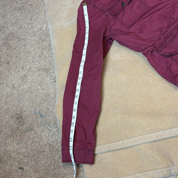 Mudd maroon military jacket - Picture 10 of 12